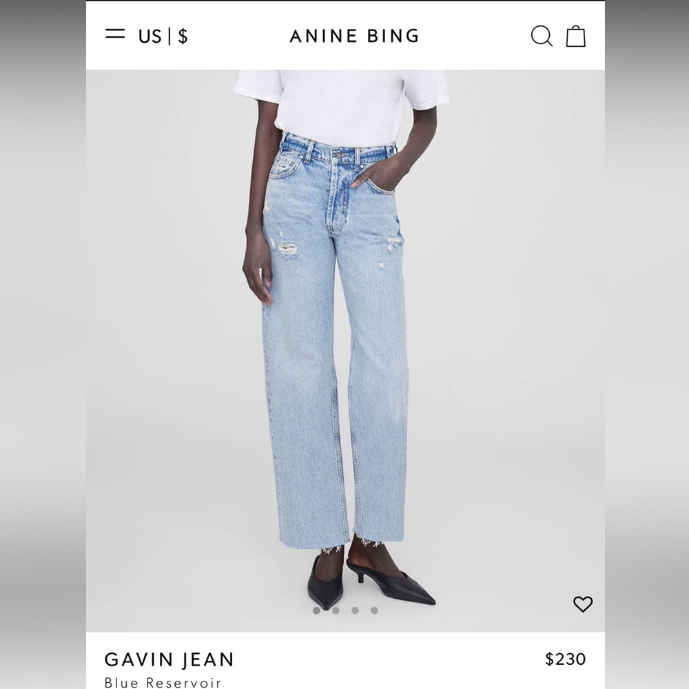 Anine Bing  Gavin jeans
